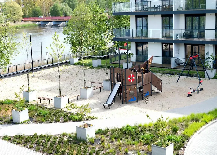 Apartment Comfortable Near The River, Dziwnów